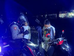 Temukan Pemuda Sedang Nongkrong Saat Patroli, Ini Yang Dilakukan Sat Samapta Polres Takalar