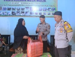 Berkah Ramadhan, DTT-SMDE 2000 Polres Takalar Berbagi Takjil dengan Anak-anak Panti Asuhan