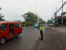 Satlantas Polres Takalar Rutin Pengaturan Lalu Lintas, Bentuk Pelayanan di Pagi Hari