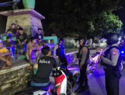 Antisipasi Kriminalitas di Malam Hari, Sat Samapta Polres Takalar Aktif Patroli Malam