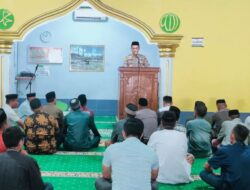 Jumat Curhat Kapolres Takalar Dengan Warga Jemaah Masjid Nurul Jihad