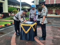 Sertijab di Mapolres Takalar, 3 PJU Resmi Berganti