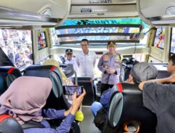 Kurangi Beban Jalan Tol dan Arteri, Kapolri Lepas 434 Bus Mudik Gratis Polri Presisi