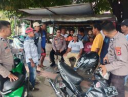 Kapolsek Pattallassang Dengar Keluhan Warga Komunitas Ojek Melalui Giat Bertajuk “Jumat Curhat”,