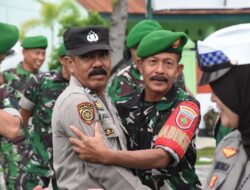 Apel Pagi TNI-POLRI Di Makodim 1411/BLK, Perkuat Soliditas Dan Sinergitas