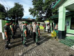 Apel Pagi Bersama Wujudkan Sinergitas TNI-Polri Di Wilayah Hukum Polsek Galsel Polres Takalar