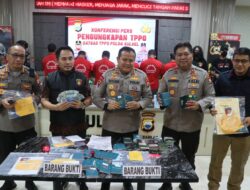 KAPOLDA SULSEL GELAR KONFERENSI PERS KASUS TPPO DI SULSEL