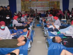 Gelar Donor Darah Hari Bhayangkara Ke 77, Polda Sulsel Kumpulkan 422 Kantong Darah