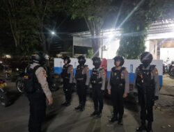 Patroli Blue Light Samapta Polres Takalar Sasar Titik-titik Rawan Kejahatan