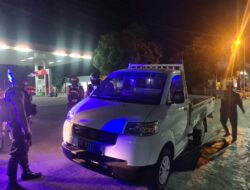 Samapta Polres Takalar Rutin Patroli Blue Light, Hadirkan Rasa Aman dan Nyaman di Malam Hari