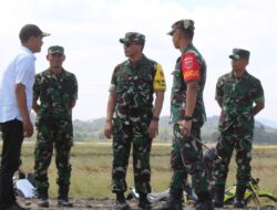 Tim Wasev TMMD Tinjau Lokasi TMMD Reguler Ke 117 Kodim Takalar