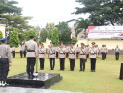 Kapolres Pimpin Upacara Pelantikan Kabag Dan Sertijab Kasat, Perwira Polres Bulukumba