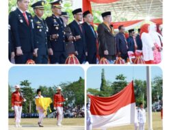 Kapolres Takalar Hadiri Upacara Peringatan Ke-78 Detik-Detik Proklamasi Kemerdekaan RI