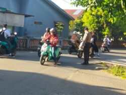 Unit Samapta Polres Takalar Laksanakan Giat Yanmas Pagi Pengaturan Lalulintas