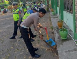 Dalam Rangka HUT Polantas Ke-68, Sat Lantas Polres Takalar Gelar Bakti Sosia