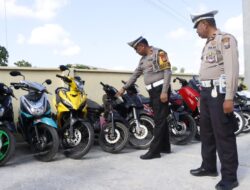 Satlantas Polres Bulukumba Amankan Puluhan Motor Balap Liar