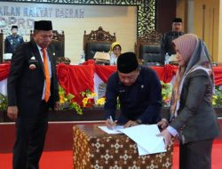 Bupati-Ketua DPRD Tandatangani Kesepakatan Bersama APBD Perubahan 2023