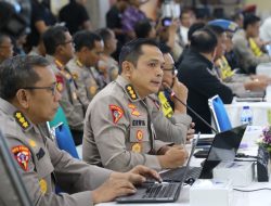 Kakorlantas Polri Bersama Kapolda Bali Laksanakan Tactical Floor Game (TFG) dalam KTT Archipelagic and Island State Forum