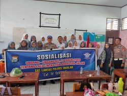 Sosialisasi, Sat Lantas Polres Takalar Edukasi Anak Sekolah Jadi Pelopor Keselamatan Berlalu Lintas