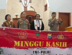 Polda Sulsel Gelar Minggu Kasih Di Gereja Toraja Di Bulu Bulu Mandai Maros, Warga Minta Polisi Hadir Saat Macet