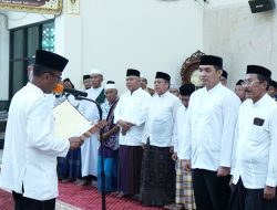 Pj. Bupati Kukuhkan Pengurus Yayasan Mesjid Agung Kabupaten Takalar Masa Khidmat 2023-2026.