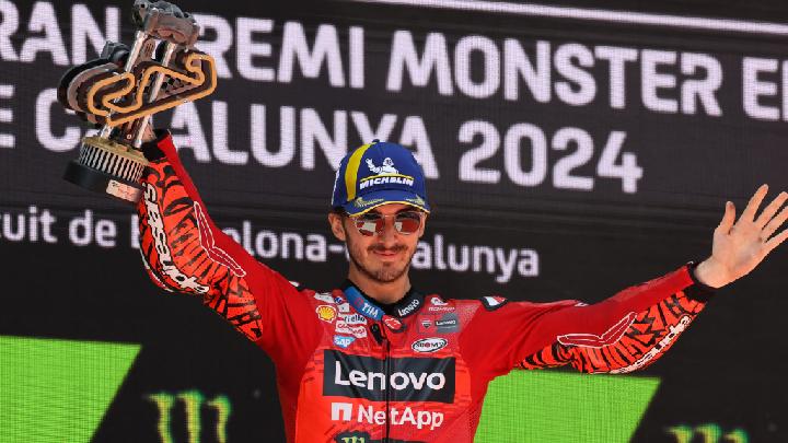 Bagnaia Menaklukkan Catalunya, Elang Bologna Mengangkasa di Sirkuit