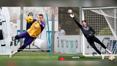 Duel Kiper Sengit: Courtois-Lunin, Dilema Ancelotti Menuju Final Champions