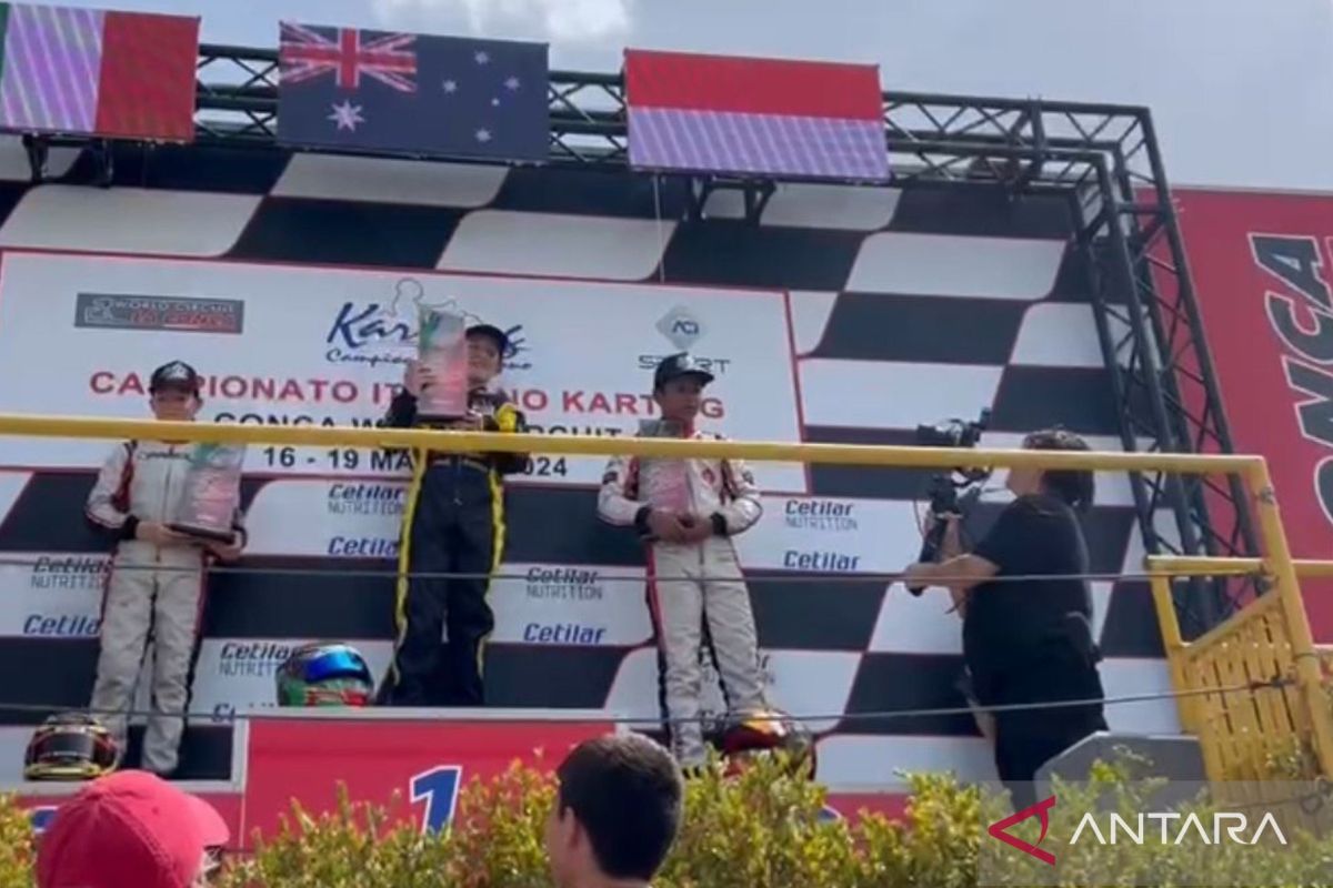 Pembalap Indonesia Meraih Podium Ketiga pada Balap Circuit de la Conca