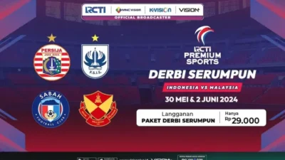 Saksikan Duel Sengit Persija, PSIS, dan Raksasa Malaysia di Lapangan Virtual RCTI Premium Sports