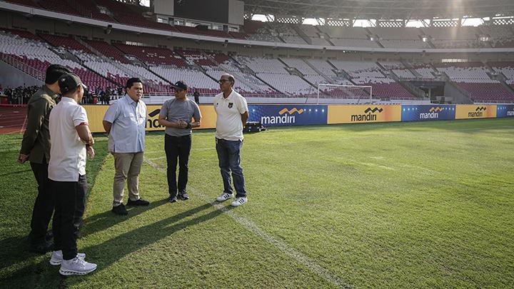 Timnas Elang Bakal Terjang Stadion Bung Tomo di Laga FIFA September