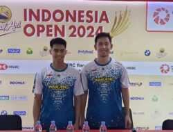 Duo Muda Sabar/Reza Cetak Kejutan di Semifinal Indonesia Open, Incar Gelar untuk Keluarga