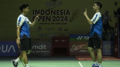 Perjuangan Perkasa Anak Negeri: Sabar dan Reza Lawan Arus di Semifinal Indonesia Open 2024