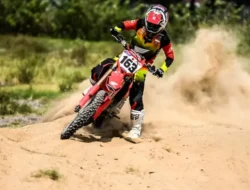 Jagoan Astra Honda Cetak Sejarah di MXGP Lombok dengan Poin Pertama