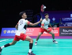 Bagas/Fikri Gemparkan Indonesia Open, Libas Wakil Tiongkok Menuju Babak 16