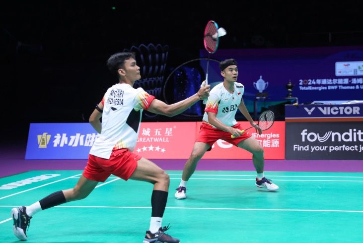 Laju Kilat Bagas/Fikri Patahkan Dominasi Tiongkok di Indonesia Open