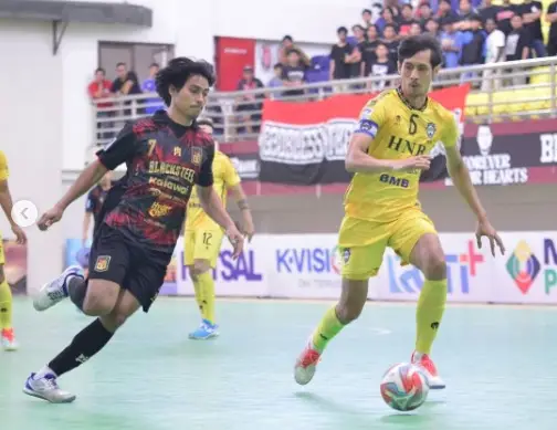 Kemenangan Epik Blacksteel dalam Derby Futsal, Hujan Gol Warnai Laga Sengit